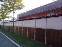 Box a noleggio - vista posteriore