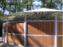 Tondino chiuso in tavole 